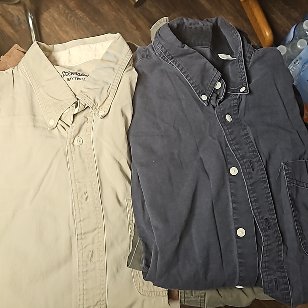 ST John's Bay Long Sleeve Tall XL Men's Shirts (For Both)